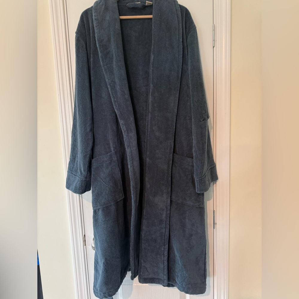 L.L. Bean Terry Cloth Cotton Robe